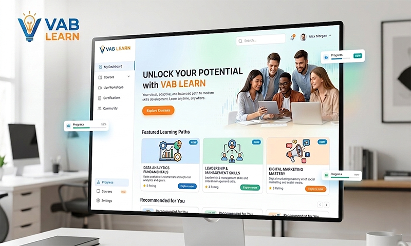 VAB Learn — AI Skills Platform